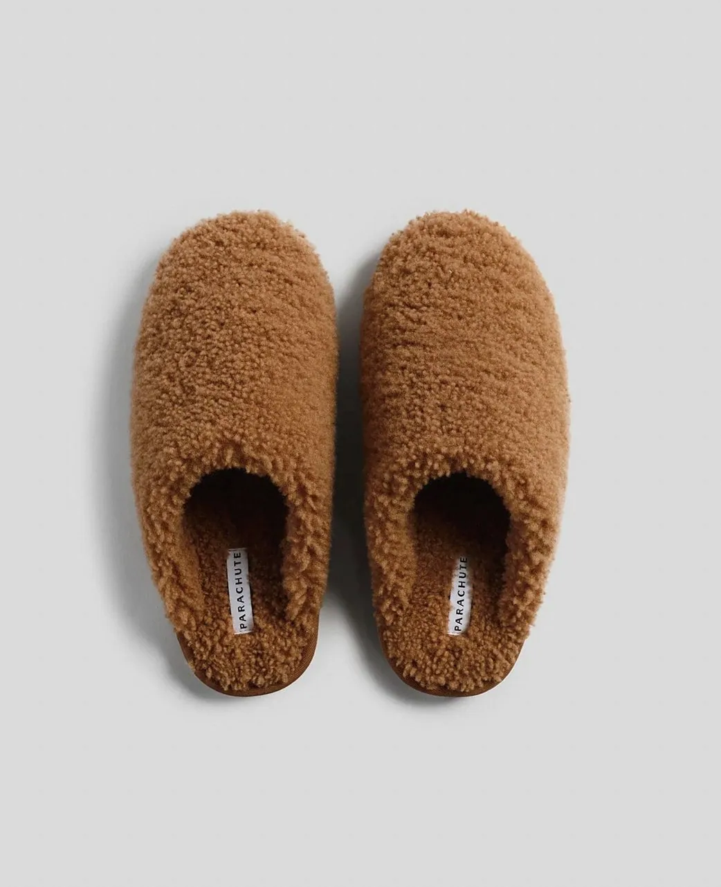 Shearling-Lined Wool Clogs — 1