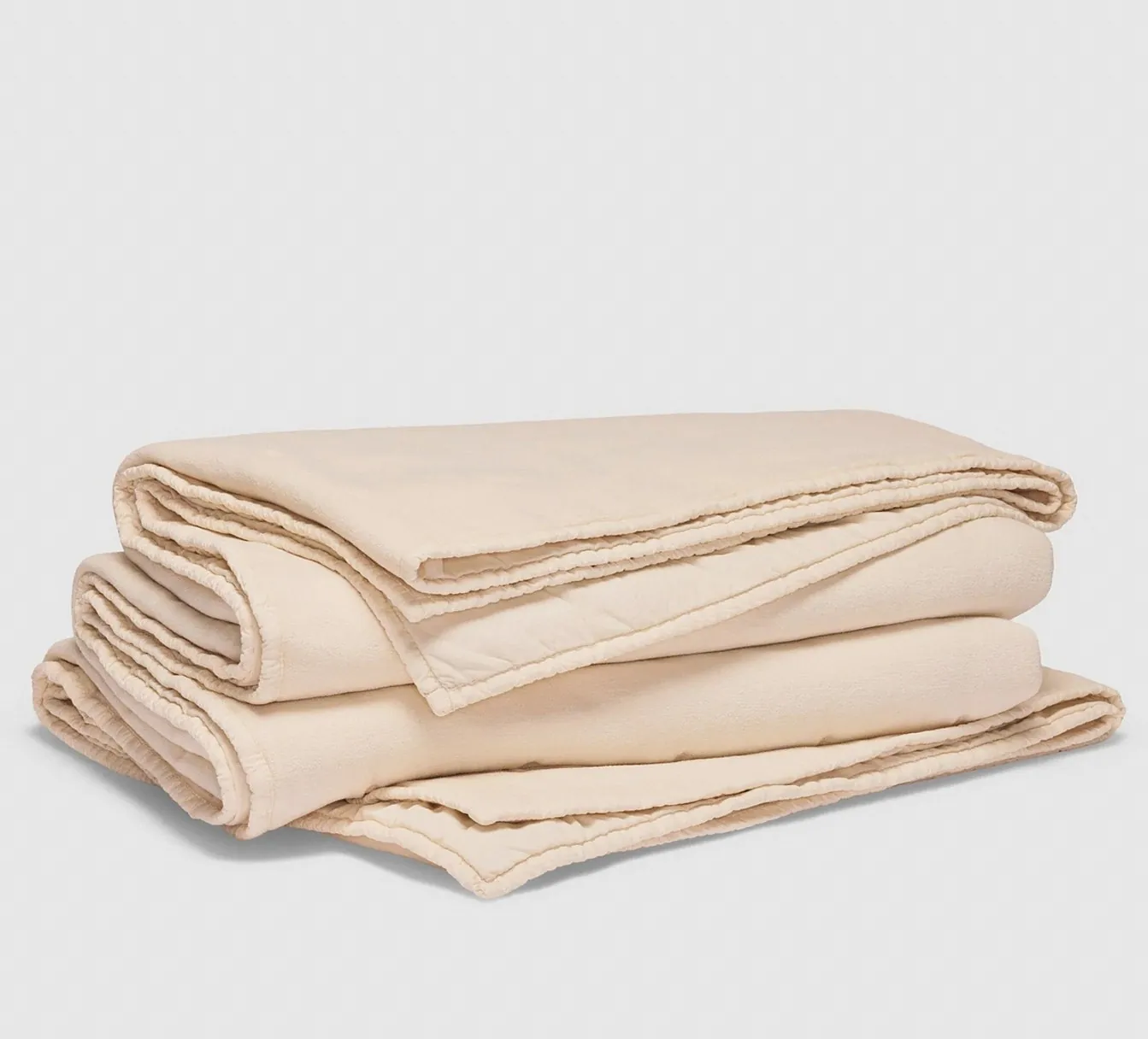 Washed Velvet Quilt — 1